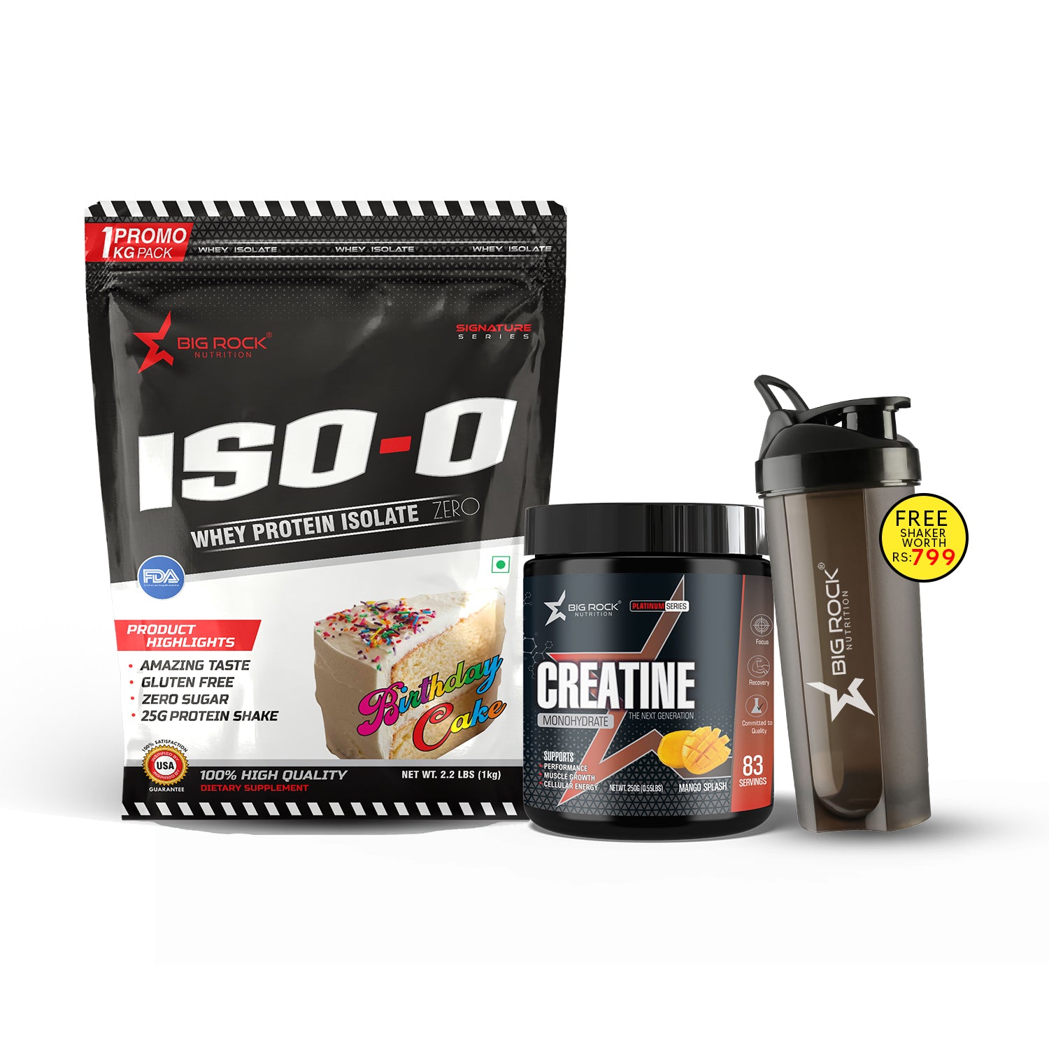 #ISO-0 Flavor_Birthday Cake_Creatine Flavor_Mango Splash