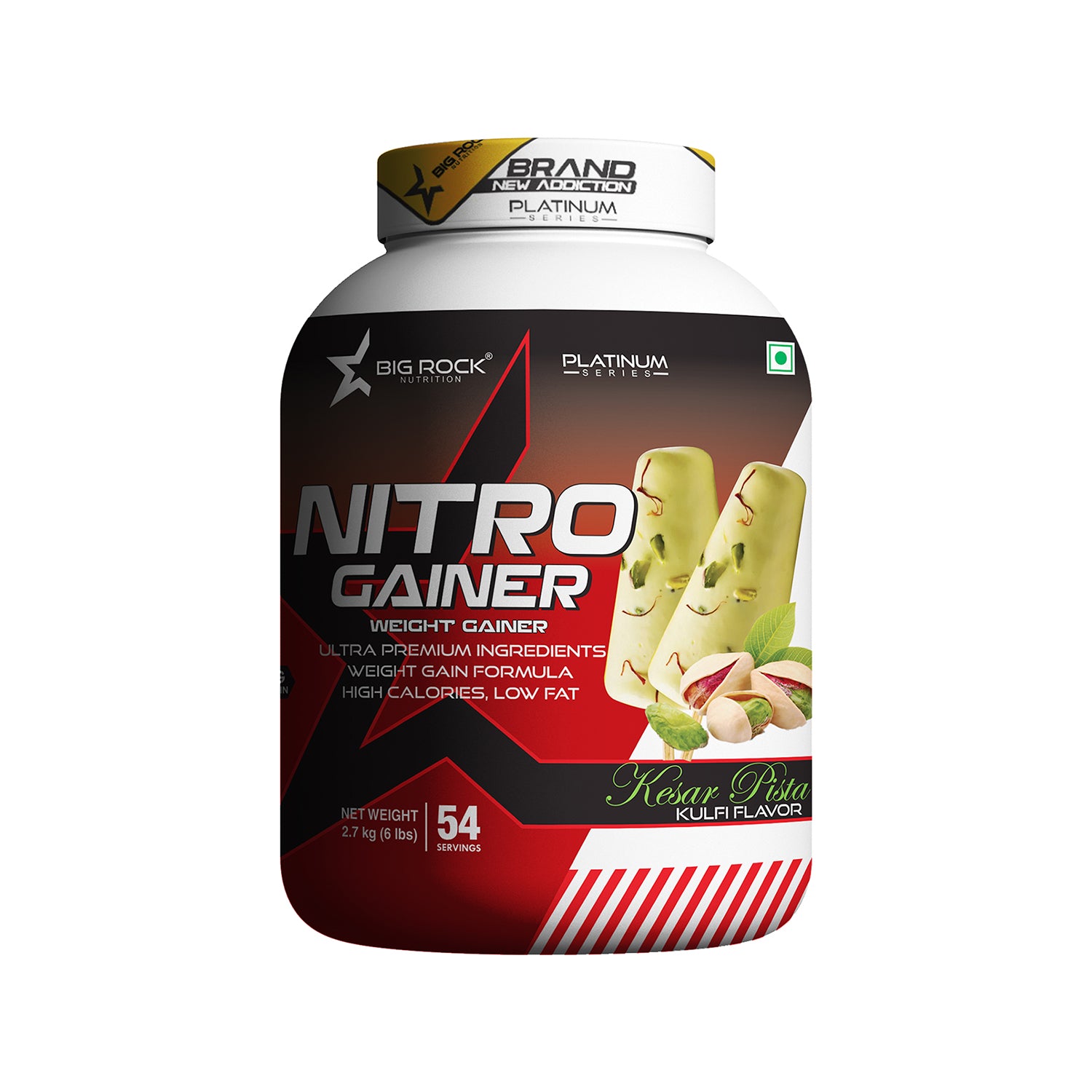 #Nitro Gainer Flavor_Kesar Pista Kulfi