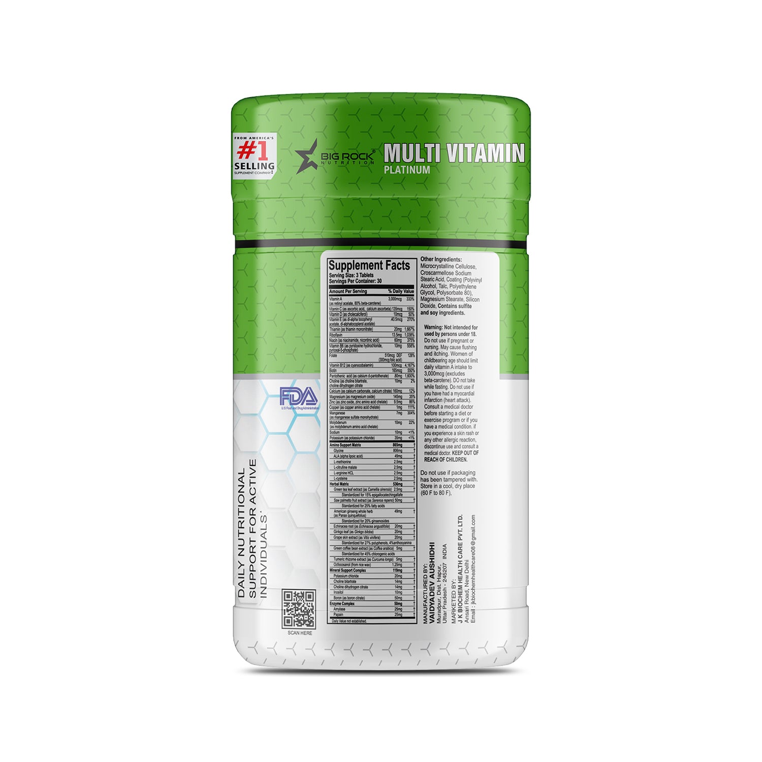 Bigrock Nutrition MultiVitamin