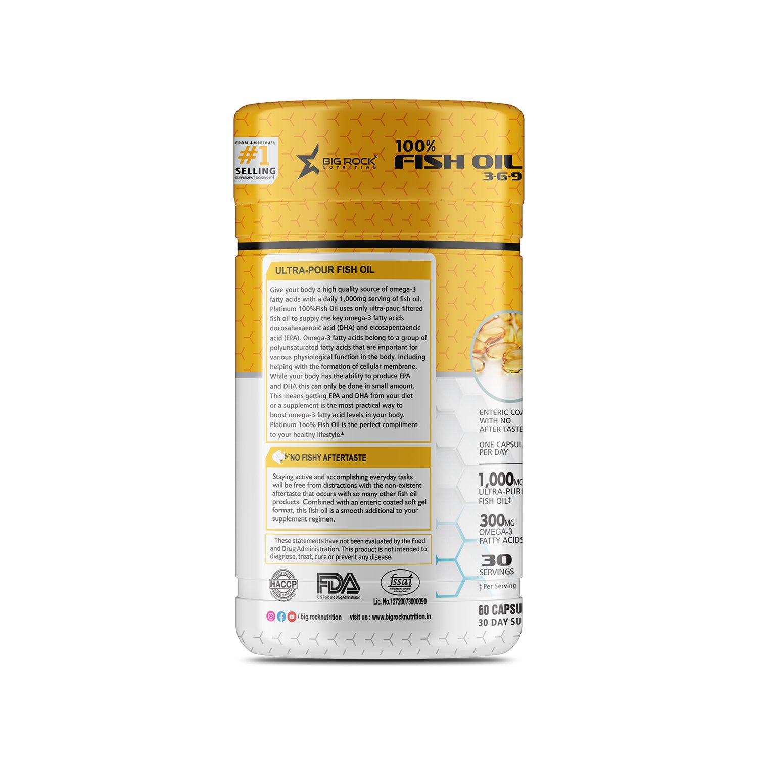 Bigrock Nutrition Fish Oil Omega-3